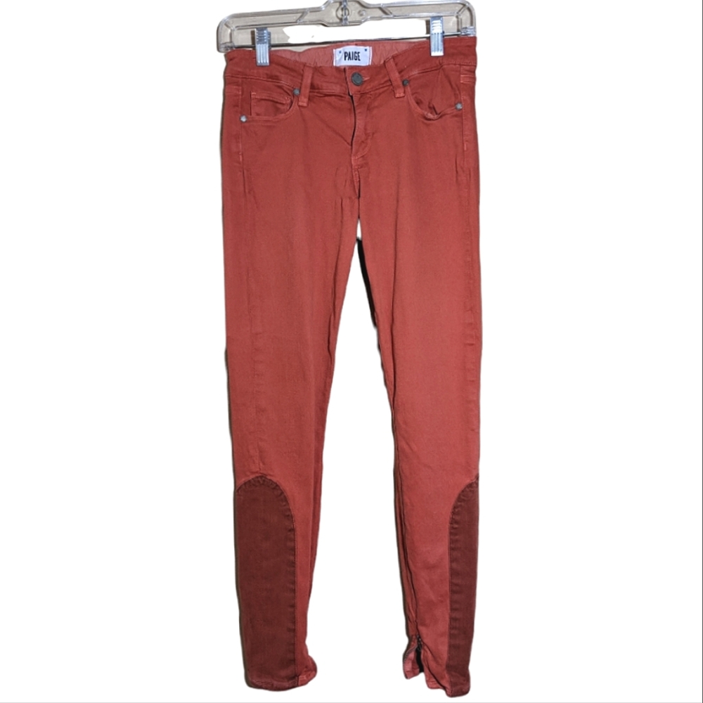 PAIGE Rust Orange Pants